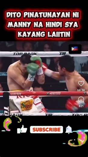 Dito Pinatunayan ni Manny Pacquiao na Hindi Sya Kayang Laitin nina Rios at Margarito #boxing #sports