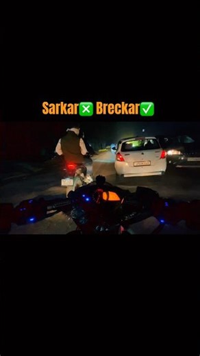 2 Breckar😅🤡 #automobile #motorcycle #bikelover #bikelife #rider #nightride #funny #shorts
