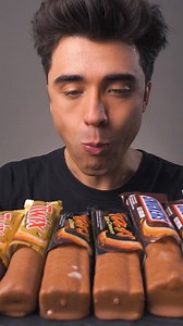 22K views · 386 reactions | I LOVE #icecream #snickers #snickersbar #icecreamday #icecreamchallenge #icecreamlover #chocolate #chocolateicecream #dessertchallenge #foryou #viral | McBang ASMR | Facebook