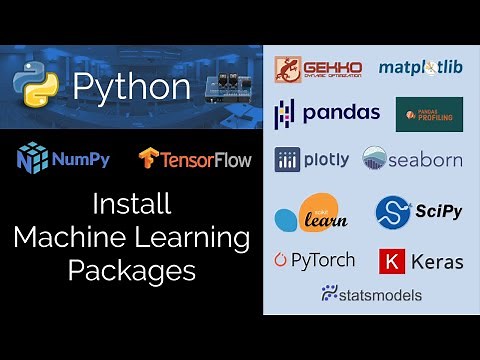 Install Python Packages for Machine Learning