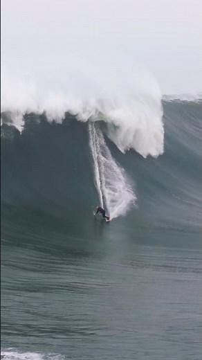 Surfers score Two massive tow waves at mavericks in California!