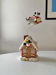 Vintage Japan Disney Christmas Music Box Mickey, Dumbo and Minnie - Etsy