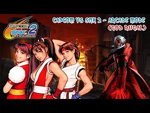 Capcom vs. SNK 2: Mark of the Millennium 2001 - Athena/Mai/Yuri - Arcade Mode