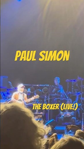 Paul Simon - The Boxer (Live in Boston) | Iconic Performance