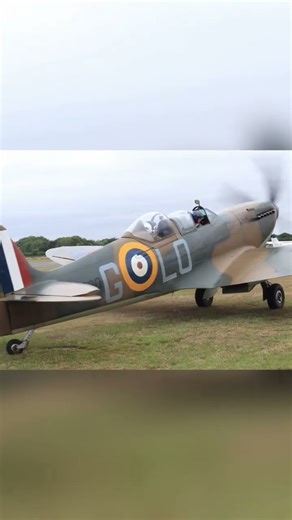 Supermarine Spitfire MK.TIX Engine Start, Taxi, and Takeoff out of Dunkeswell Aerodrome