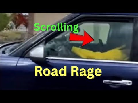 Distracted Driver Gets Instant Karma