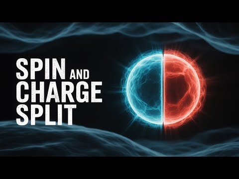 When Electrons Split in Two: Spin–Charge Separation Explained