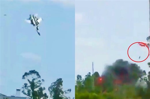 Chinese J-15 fighter jet crashes in Hainan Province: video - AeroTime