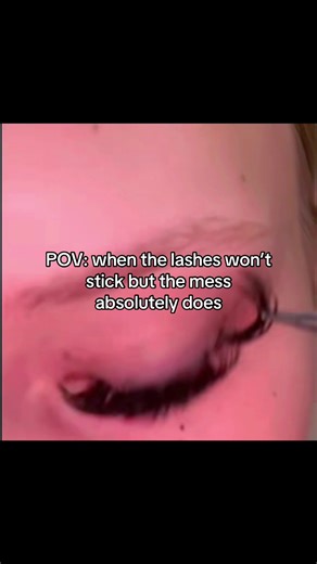 If it’s messy, sticky and still won’t hold… it’s time for Felicity’s Lashes 7-Day Glue ✨ #LongLastingLashes #LashApplication #LashRoutine #LashFail #LashFix