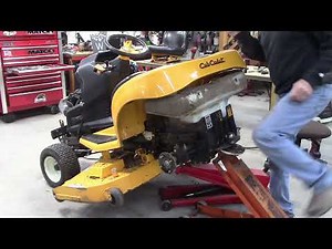 Garden Tractor Deck Lifting Mechanism