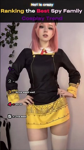 Ranking the Best Spy X Family Cosplay Trend #cosplay