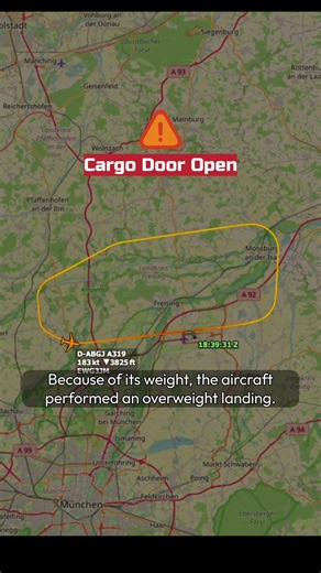 Cargo Door Warning Mid-Air 😱 Eurowings EW7175 ✈️ Returns Safely to Munich 🇩🇪 Before Hamburg Flight