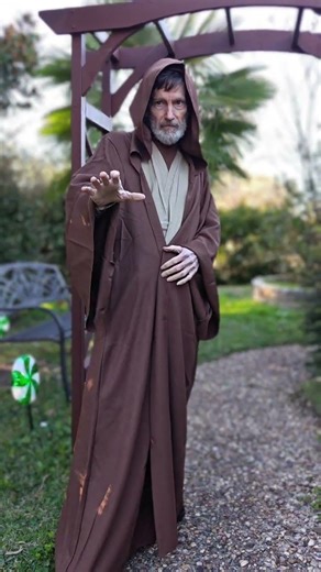 Star Wars Obi-Wan Kenobi Costume Try On #starwarscosplay #spirithalloween
