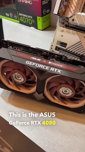 The ASUS GeForce RTX 4080 Noctua Edition Graphics Card!
