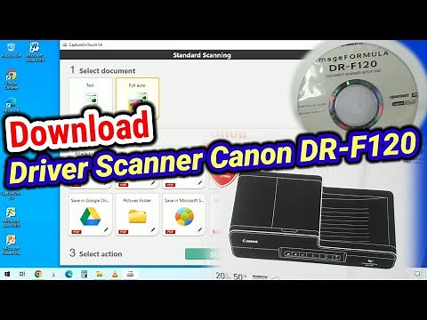 Download Driver Scaner Canon DR-F120 dan Cara Installnya