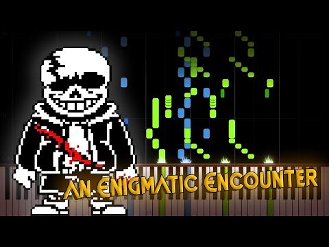 Undertale Last Breath: An Enigmatic Encounter (Phase 3) ▶ Synthesia / PIano