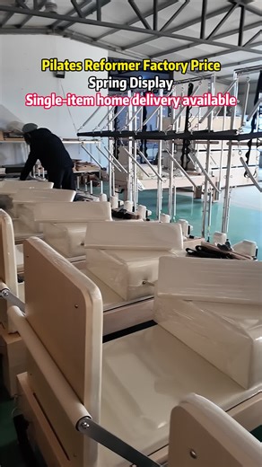 Pilates Reformer Factory Direct Shipping Spring Demonstration Three-Year Warranty with Replacement Suitable for All Types of Users#pilates #pilatesreformer #pilateslovers #factory #pilatesworkout