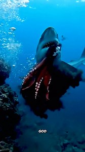 Shark Appears and Attacks an Octopus🥶 #jaysdivingtv #explorepage #fyp #diving #reels #ocean #sealife #octopus #shark | Jay’s Diving Tv