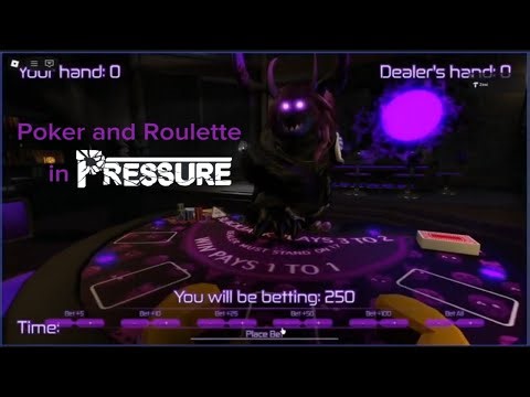 Poker and Roulette | Roblox Pressure