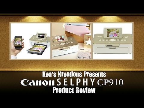Canon Selphy CP910 Unboxing, How to & Review