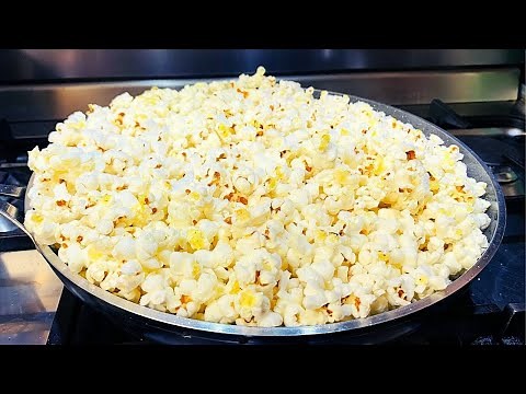 Homemade Cinema Style Sweet Popcorn | How to make Sweet Popcorn | Sweet Popcorn in 5 minutes