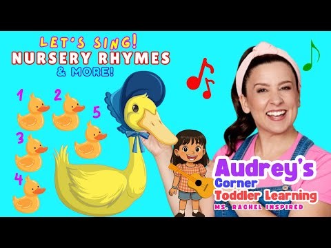 🦆 Five Little Ducks | Nursery Rhymes for Kids | ABCD Song | Jazzy Alphabet | Preschool Learning