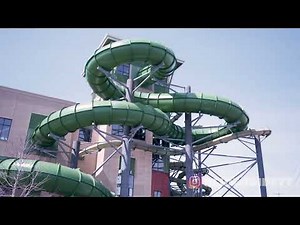 River Canyon Run Waterslide POV, Great Wolf Lodge Bloomington, Minnesota