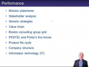 Strategic performance measurement - CIMA E3 | Free ACCA & CIMA online courses from OpenTuition