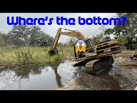Clearing OVERGROWN Pond in FLorida