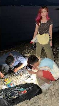 NIGHT FISHING AT JATILUHUR RESERVOIR #fishingwithshorts #holidayswithshorts