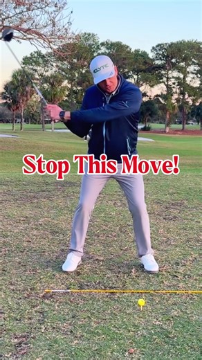 Over-the-Top? No Power? Start Here. This separation sequence drill fixes the real issue — timing. • Set up to the ball • Drop your lead foot slightly back • Start the backswing • Step toward the target with your lead foot Your hips begin moving forward While your upper body is still finishing the backswing That stretch between lower and upper body is real power Not swinging harder Not yanking from the top When the lower body leads and the upper body follows: ✔ More speed ✔ Better sequencing ✔ Cl