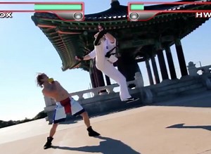 2.2M views · 1.3K shares | TEKKEN in real life. This is so sick. Credit: Ginger Ninja Trickster | GiveMeSport | Facebook