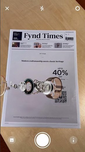 Augmented Reality Ad Demo | From Newspaper to 3D Interactive Experience