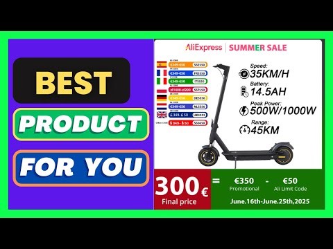 JUICEASE 1000W Scooter Electric 45KM Max