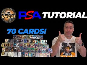 How to Grade Star Wars Cards with PSA! Full Step-By-Step Tutorial + My Very First 70-Card Submission