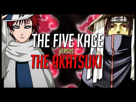 Could the Five Kage beat the Akatsuki?