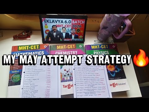21 Days Left For Mhtcet Exam☠️|Study Vlog 12th Class MHTCET ASPIRANT 2026|