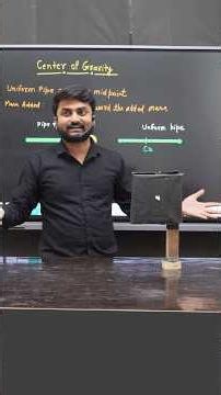 center of gravity #science #education #physics #shortsfeed #experiment #neet #iit #viral
