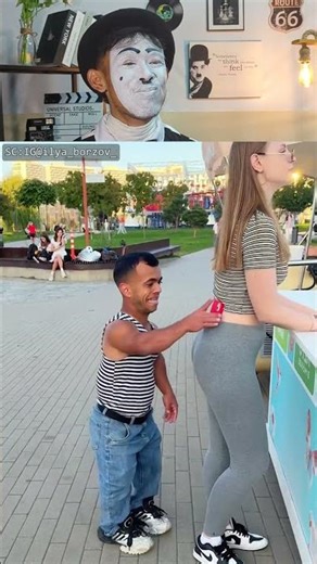 Try Not To Laugh 025 Challenge 🤣 | Pantomime Challenge 💦 #shorts #funny