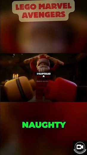 Santa’s Epic Battle Against the LEGO Marvel Avengers #animation #tvshow