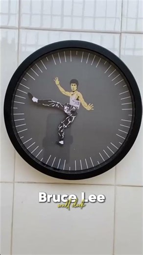 👉Link in the video description given below. #viralproducts #amazonfinds #wallclock #brucelee