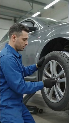 Changing a car tire in minutes #shorts #diy