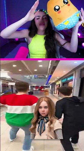 M3gan IN REAL LIFE!!👱🏼‍♀️🔪 #m3gan #shorts