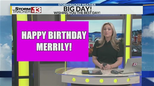 "BREAKING NEWS" - IT'S Merrily McAuliffe's Birthday! WOO! Help me wish her the best birthday evahhh! 🎂 | Spencer Adkins Weather (TV Meteorologist)