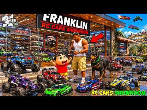 Franklin & Shinchan Mini Rc Car Showroom Collection With Avengers in GTA 5