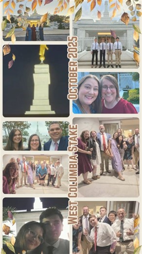 Happy fall, y'all 🍂 Here's #WestColumbiaStake #ColumbiaSouthCarolinaLDSTemple clips from October! | West Columbia Stake South Carolina Latter-day Saints