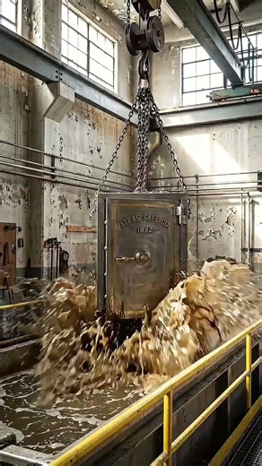 Vintage Safe Door Rust Removing #rustremoval #rustling #oneminuterestoration