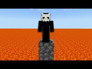 Minecraft But Lava Rises Every Second By 1 Block