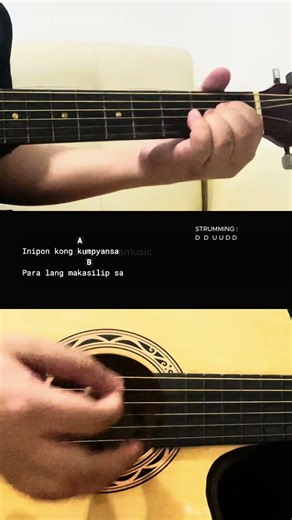 Abelyana - Maki | Easy Guitar Tutorial For Beginners #guitarlesson #shorts