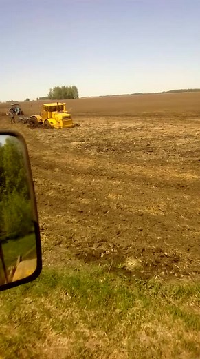 Bulldozer Operations in Agricultural Field